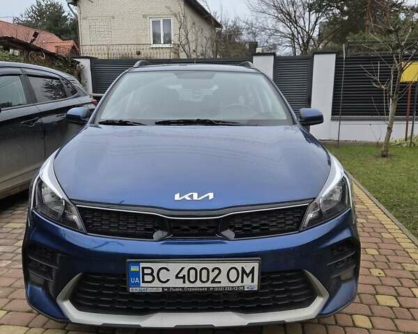 Синій Кіа Rio X, об'ємом двигуна 1.59 л та пробігом 185 тис. км за 16000 $, фото 3 на Automoto.ua