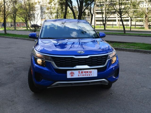 Синий Киа Seltos, объемом двигателя 0 л и пробегом 2 тыс. км за 22500 $, фото 2 на Automoto.ua