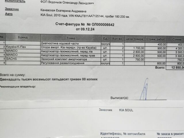 Білий Кіа Soul, об'ємом двигуна 1.6 л та пробігом 185 тис. км за 6700 $, фото 6 на Automoto.ua