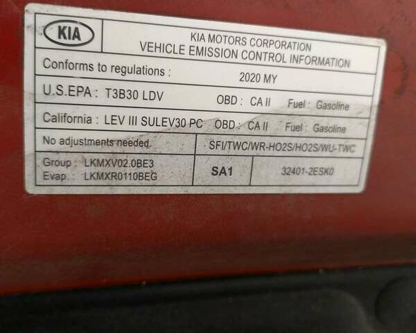 Красный Киа Soul, объемом двигателя 2 л и пробегом 161 тыс. км за 12850 $, фото 17 на Automoto.ua