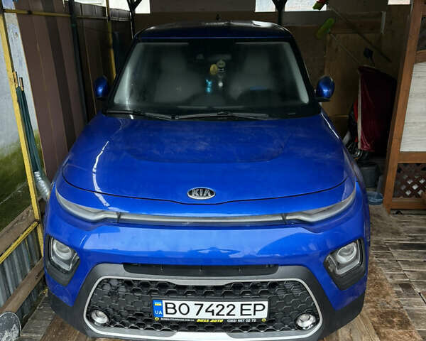 Синий Киа Soul, объемом двигателя 2 л и пробегом 52 тыс. км за 16000 $, фото 1 на Automoto.ua