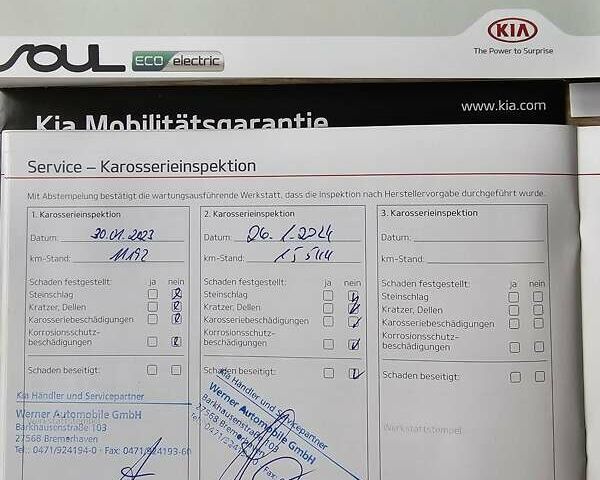 Белый Киа Soul EV, объемом двигателя 0 л и пробегом 16 тыс. км за 19900 $, фото 39 на Automoto.ua