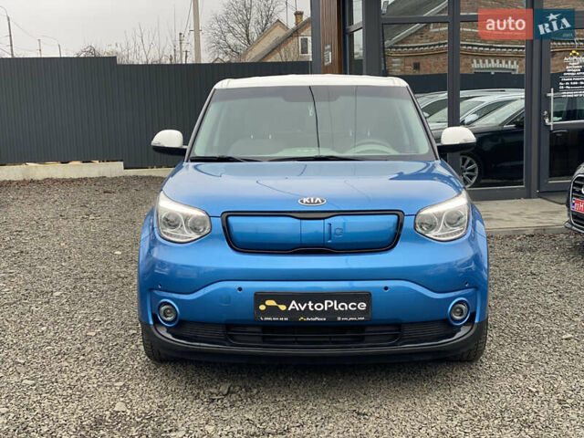 Синий Киа Soul EV, объемом двигателя 0 л и пробегом 88 тыс. км за 10700 $, фото 3 на Automoto.ua