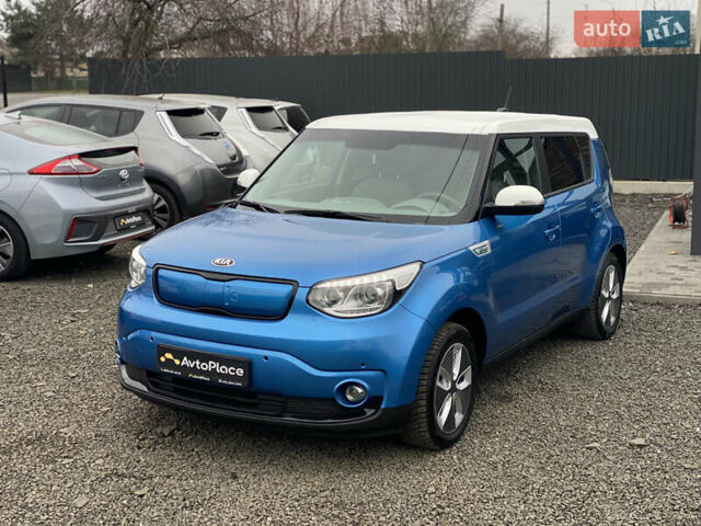 Синий Киа Soul EV, объемом двигателя 0 л и пробегом 88 тыс. км за 10700 $, фото 4 на Automoto.ua