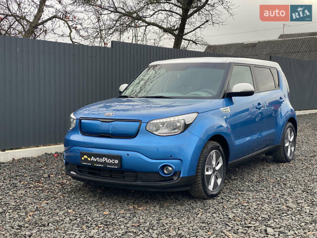 Синий Киа Soul EV, объемом двигателя 0 л и пробегом 88 тыс. км за 10700 $, фото 82 на Automoto.ua
