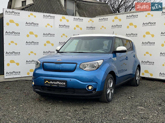 Синий Киа Soul EV, объемом двигателя 0 л и пробегом 88 тыс. км за 10700 $, фото 100 на Automoto.ua