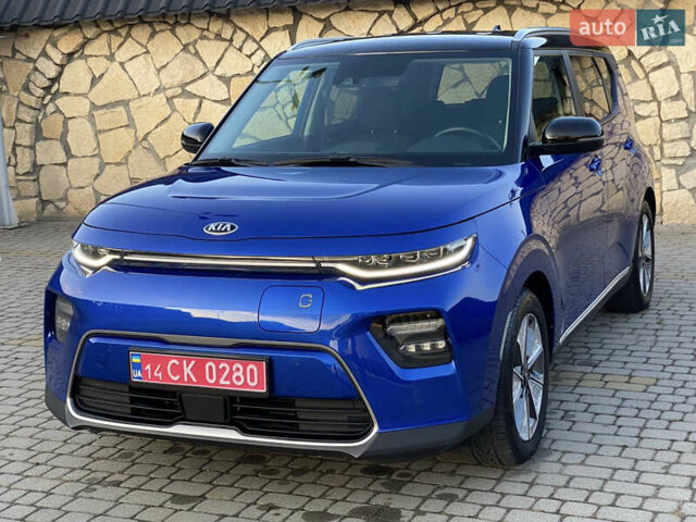 Синий Киа Soul EV, объемом двигателя 0 л и пробегом 47 тыс. км за 19299 $, фото 3 на Automoto.ua