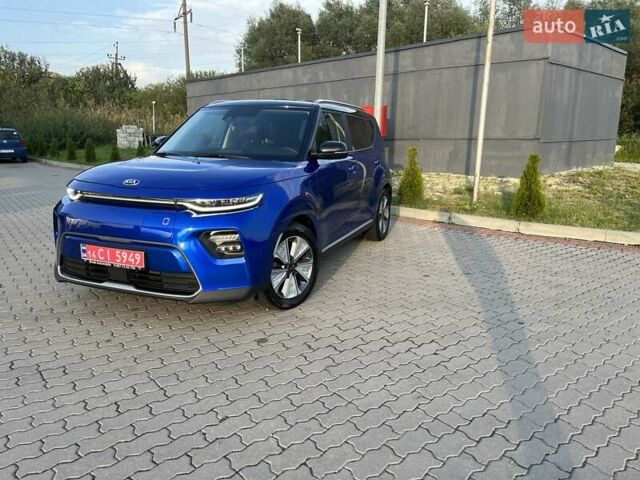 Синій Кіа Soul EV, об'ємом двигуна 0 л та пробігом 59 тис. км за 18999 $, фото 1 на Automoto.ua