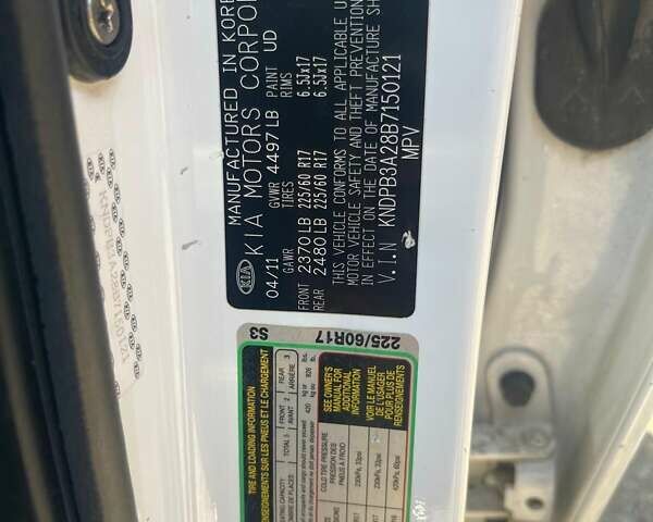 Белый Киа Sportage, объемом двигателя 2.36 л и пробегом 165 тыс. км за 11799 $, фото 6 на Automoto.ua