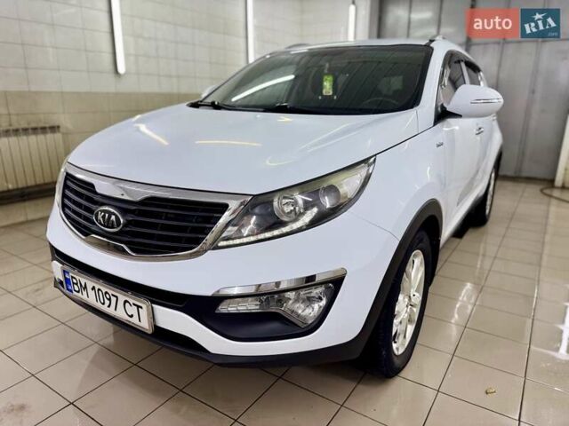 Білий Кіа Sportage, об'ємом двигуна 2 л та пробігом 161 тис. км за 11499 $, фото 2 на Automoto.ua