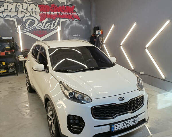 Белый Киа Sportage, объемом двигателя 2 л и пробегом 176 тыс. км за 17700 $, фото 9 на Automoto.ua