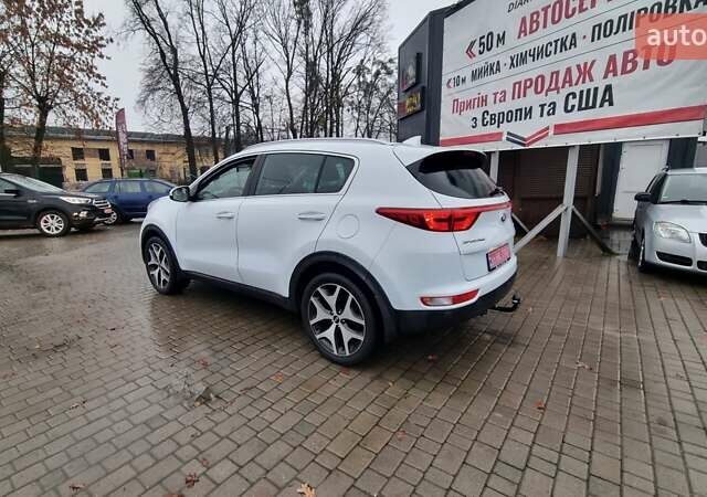 Белый Киа Sportage, объемом двигателя 1.7 л и пробегом 162 тыс. км за 16300 $, фото 8 на Automoto.ua