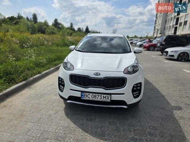 Белый Киа Sportage, объемом двигателя 2 л и пробегом 172 тыс. км за 18500 $, фото 1 на Automoto.ua