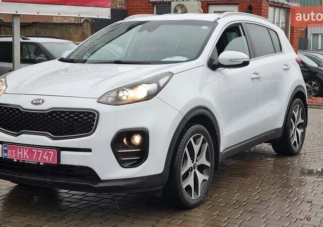 Белый Киа Sportage, объемом двигателя 1.7 л и пробегом 162 тыс. км за 16300 $, фото 2 на Automoto.ua