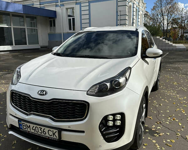 Білий Кіа Sportage, об'ємом двигуна 2 л та пробігом 167 тис. км за 19000 $, фото 1 на Automoto.ua