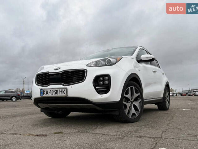 Белый Киа Sportage, объемом двигателя 2 л и пробегом 123 тыс. км за 19500 $, фото 2 на Automoto.ua