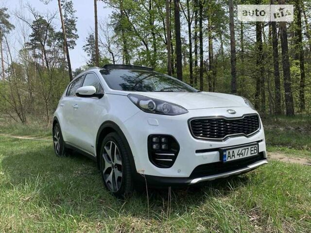 Белый Киа Sportage, объемом двигателя 1.59 л и пробегом 103 тыс. км за 21500 $, фото 2 на Automoto.ua