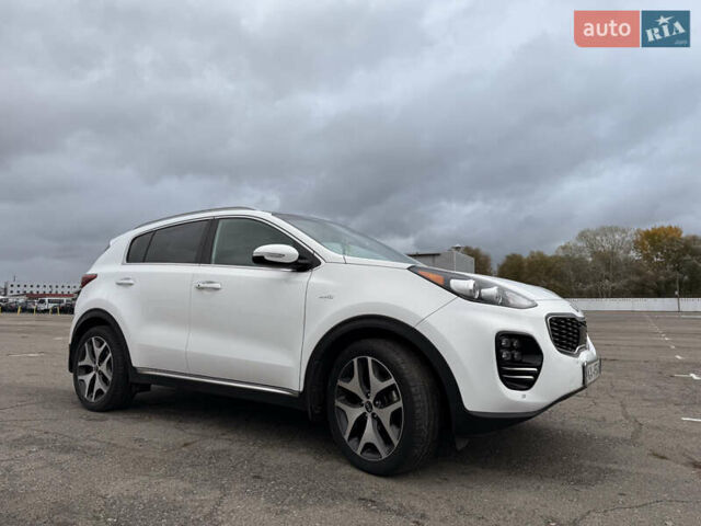 Белый Киа Sportage, объемом двигателя 2 л и пробегом 123 тыс. км за 19500 $, фото 4 на Automoto.ua