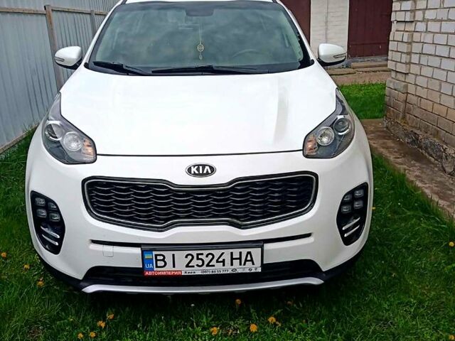 Белый Киа Sportage, объемом двигателя 2 л и пробегом 121 тыс. км за 17500 $, фото 3 на Automoto.ua