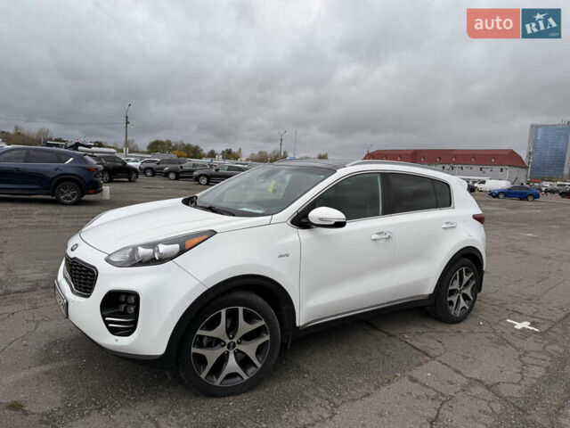 Белый Киа Sportage, объемом двигателя 2 л и пробегом 123 тыс. км за 19500 $, фото 7 на Automoto.ua