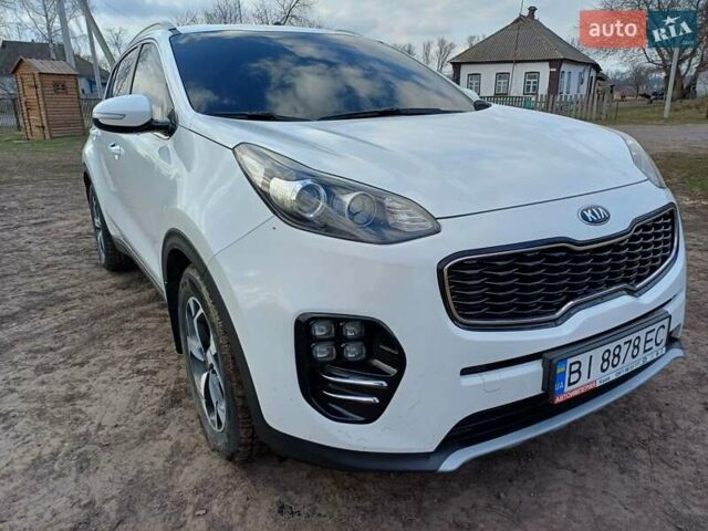 Белый Киа Sportage, объемом двигателя 2 л и пробегом 155 тыс. км за 20000 $, фото 9 на Automoto.ua