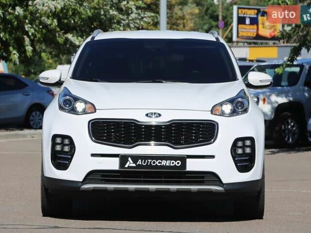 Белый Киа Sportage, объемом двигателя 2 л и пробегом 96 тыс. км за 18500 $, фото 1 на Automoto.ua