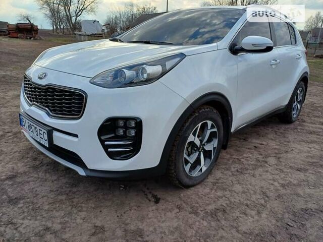 Белый Киа Sportage, объемом двигателя 2 л и пробегом 155 тыс. км за 20000 $, фото 11 на Automoto.ua