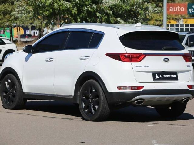 Белый Киа Sportage, объемом двигателя 2 л и пробегом 96 тыс. км за 18500 $, фото 4 на Automoto.ua