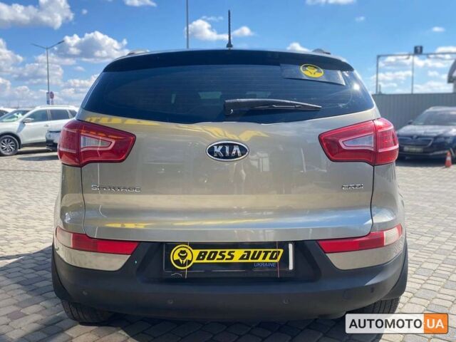 Бежевый Киа Sportage, объемом двигателя 2 л и пробегом 166 тыс. км за 12800 $, фото 5 на Automoto.ua
