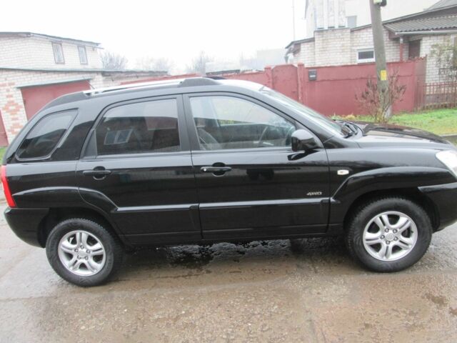 Черный Киа Sportage, объемом двигателя 2 л и пробегом 213 тыс. км за 7700 $, фото 3 на Automoto.ua