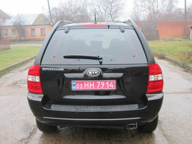 Черный Киа Sportage, объемом двигателя 2 л и пробегом 213 тыс. км за 7700 $, фото 4 на Automoto.ua