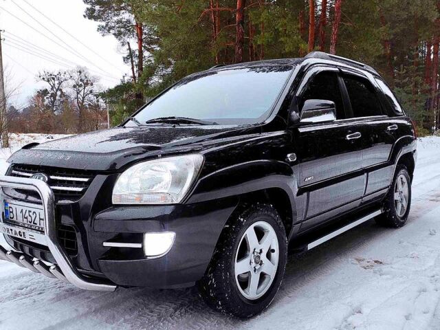 Чорний Кіа Sportage, об'ємом двигуна 2 л та пробігом 265 тис. км за 9400 $, фото 3 на Automoto.ua