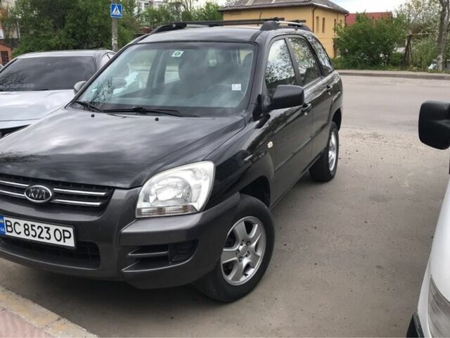 Чорний Кіа Sportage, об'ємом двигуна 2 л та пробігом 200 тис. км за 7300 $, фото 2 на Automoto.ua