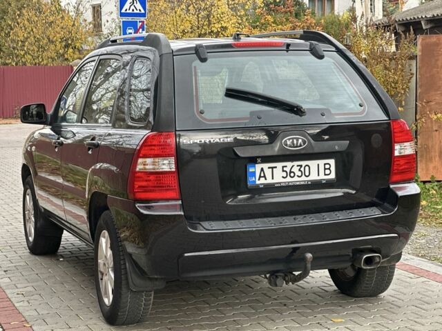 Черный Киа Sportage, объемом двигателя 2 л и пробегом 262 тыс. км за 5350 $, фото 11 на Automoto.ua
