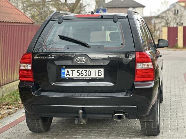 Черный Киа Sportage, объемом двигателя 2 л и пробегом 262 тыс. км за 5350 $, фото 10 на Automoto.ua