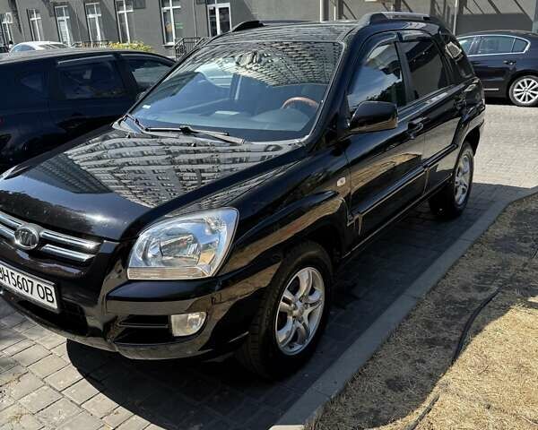 Чорний Кіа Sportage, об'ємом двигуна 2.5 л та пробігом 263 тис. км за 7000 $, фото 1 на Automoto.ua