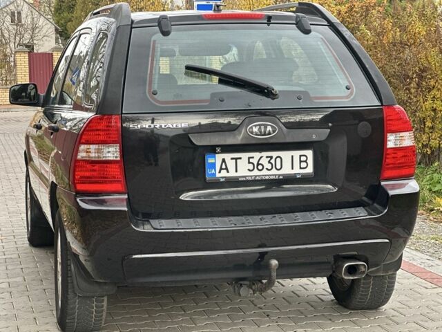 Черный Киа Sportage, объемом двигателя 2 л и пробегом 262 тыс. км за 5350 $, фото 12 на Automoto.ua