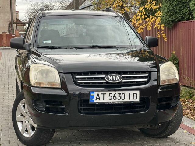 Черный Киа Sportage, объемом двигателя 2 л и пробегом 262 тыс. км за 5350 $, фото 6 на Automoto.ua