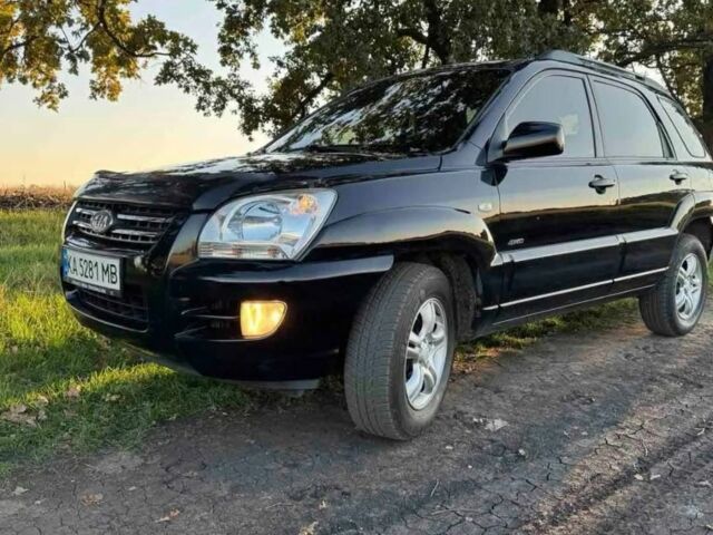 Черный Киа Sportage, объемом двигателя 2 л и пробегом 199 тыс. км за 6999 $, фото 4 на Automoto.ua
