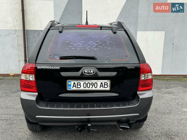 Черный Киа Sportage, объемом двигателя 2 л и пробегом 370 тыс. км за 6500 $, фото 9 на Automoto.ua