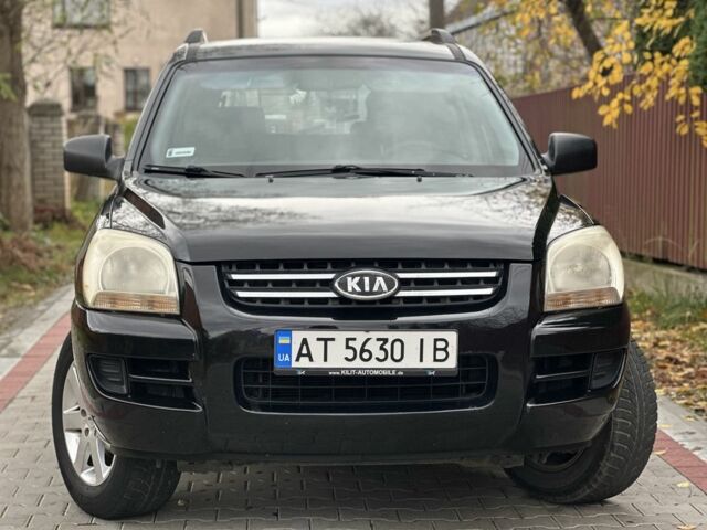 Черный Киа Sportage, объемом двигателя 2 л и пробегом 262 тыс. км за 5350 $, фото 4 на Automoto.ua