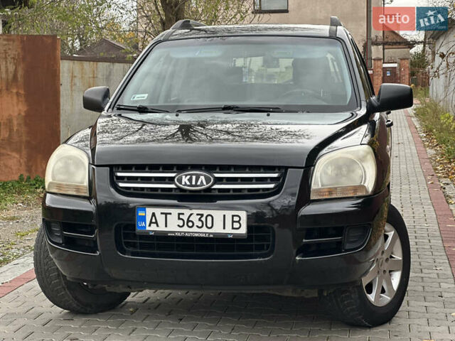 Черный Киа Sportage, объемом двигателя 1.98 л и пробегом 262 тыс. км за 5350 $, фото 2 на Automoto.ua