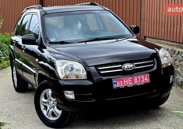 Чорний Кіа Sportage, об'ємом двигуна 2 л та пробігом 172 тис. км за 7999 $, фото 6 на Automoto.ua