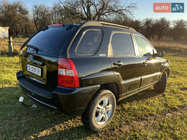 Чорний Кіа Sportage, об'ємом двигуна 1.99 л та пробігом 281 тис. км за 7600 $, фото 2 на Automoto.ua