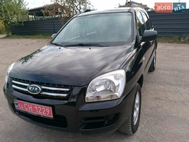 Чорний Кіа Sportage, об'ємом двигуна 2 л та пробігом 150 тис. км за 7000 $, фото 1 на Automoto.ua