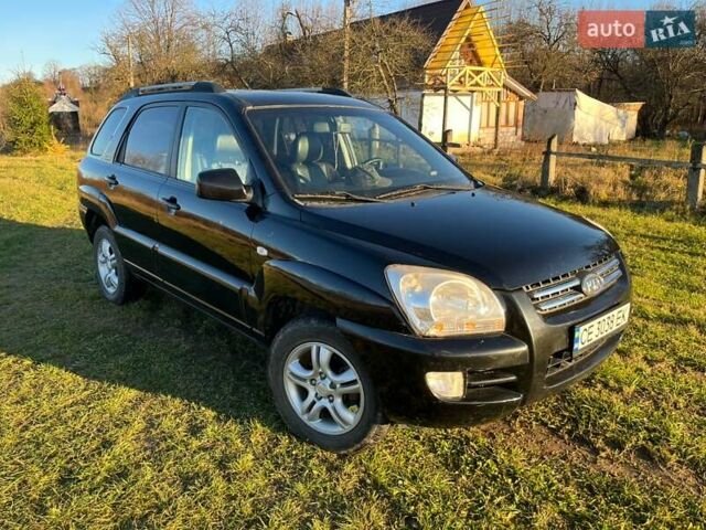 Чорний Кіа Sportage, об'ємом двигуна 1.99 л та пробігом 281 тис. км за 7600 $, фото 3 на Automoto.ua