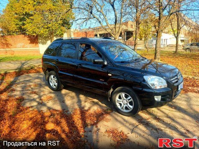 Черный Киа Sportage, объемом двигателя 2 л и пробегом 263 тыс. км за 8100 $, фото 1 на Automoto.ua