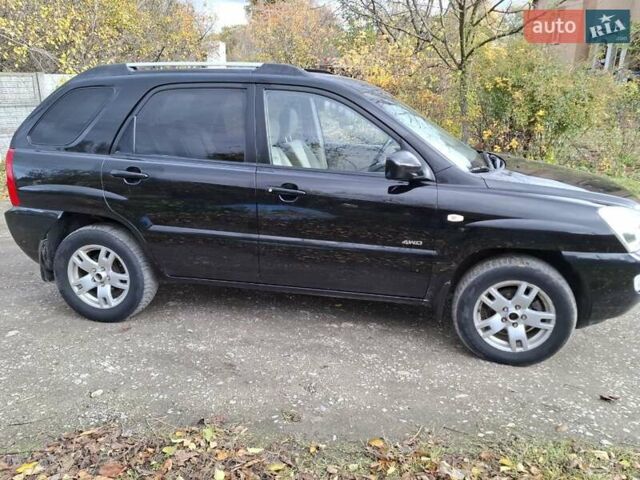 Черный Киа Sportage, объемом двигателя 1.99 л и пробегом 283 тыс. км за 6850 $, фото 10 на Automoto.ua
