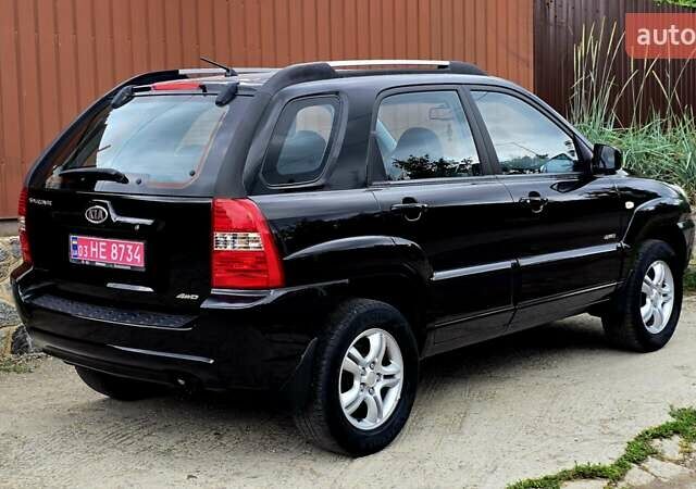 Чорний Кіа Sportage, об'ємом двигуна 2 л та пробігом 172 тис. км за 7999 $, фото 17 на Automoto.ua