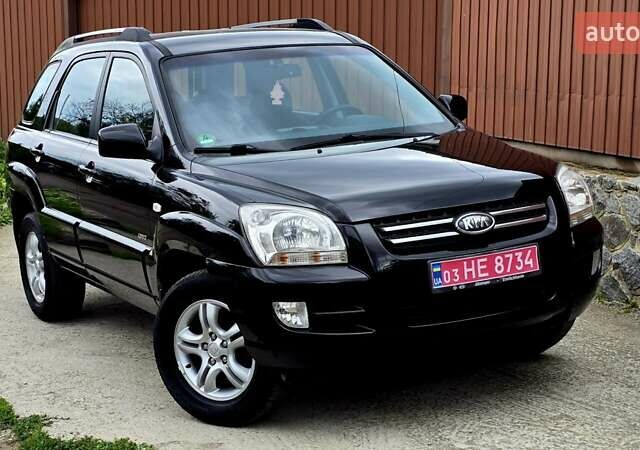 Чорний Кіа Sportage, об'ємом двигуна 2 л та пробігом 172 тис. км за 7999 $, фото 7 на Automoto.ua